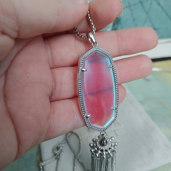 Kendra Scott Dichroic Glass Necklace - Picture 3 of 6